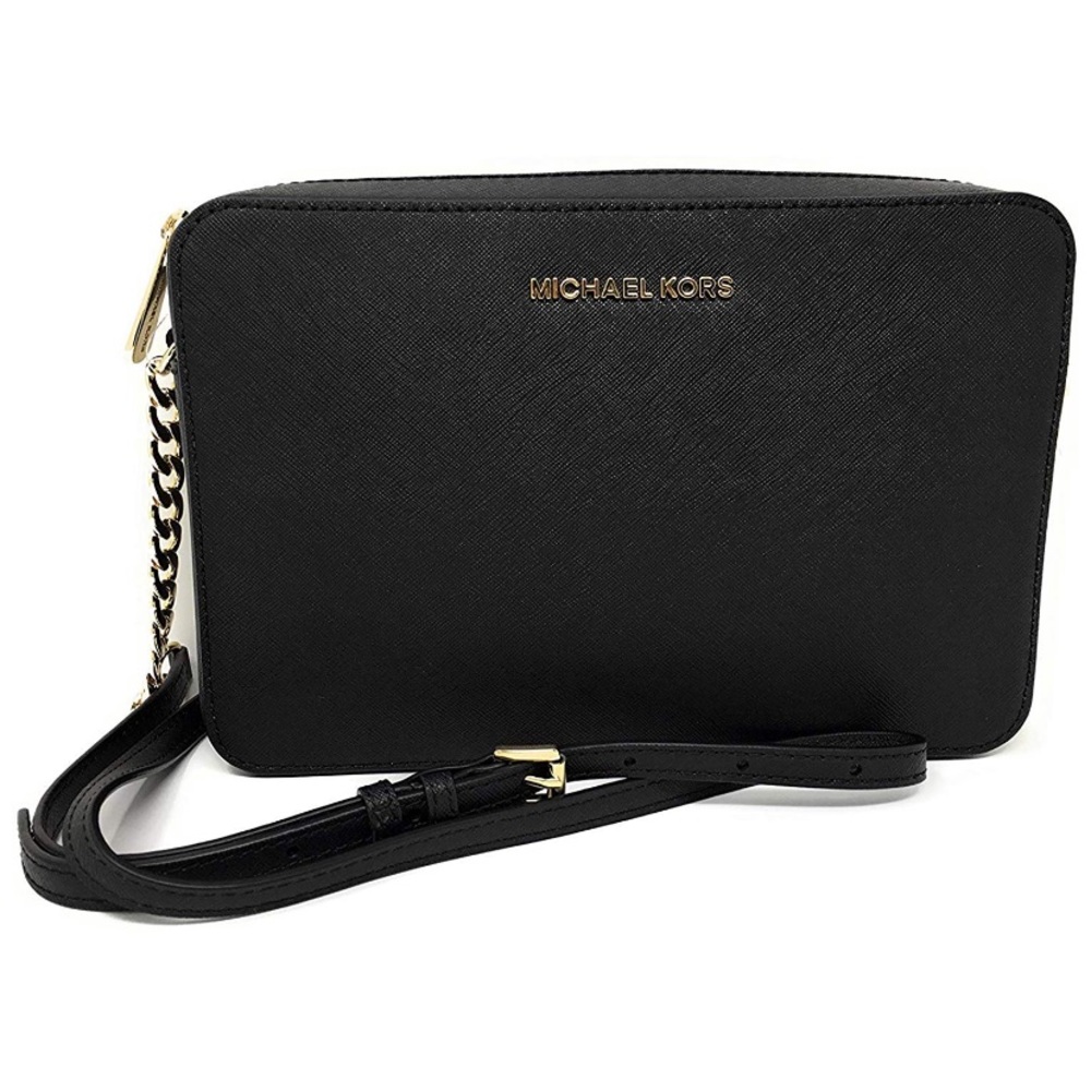 Michael Kors Jet Set Crossbody in Black